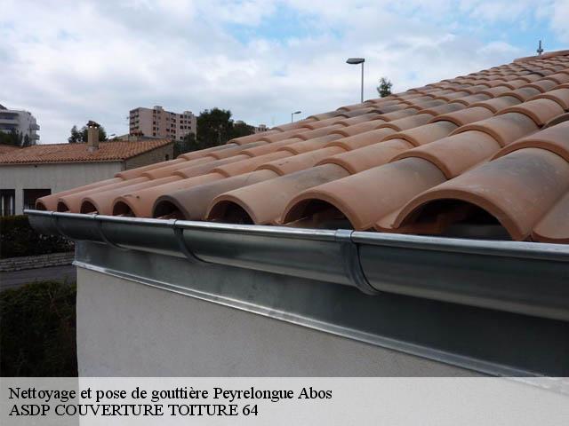 Nettoyage et pose de gouttière  peyrelongue-abos-64350 ASDP COUVERTURE TOITURE 64