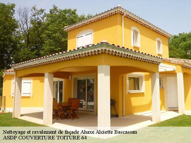 Nettoyage et ravalement de façade  ahaxe-alciette-bascassan-64220 ASDP COUVERTURE TOITURE 64