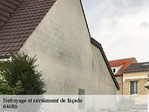 Nettoyage et ravalement de façade  64680