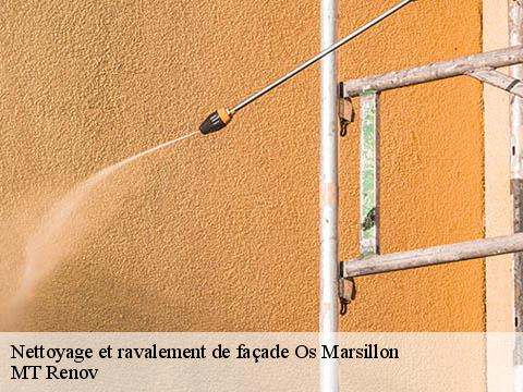 Nettoyage et ravalement de façade os-marsillon-64150 MT Renov