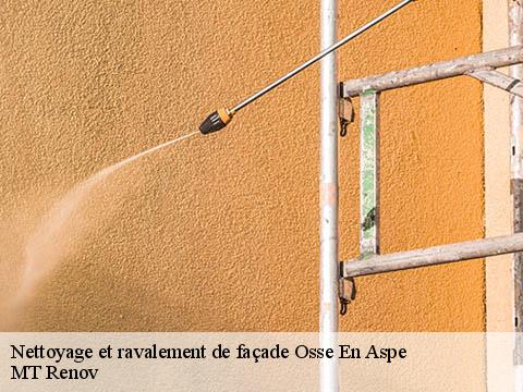 Nettoyage et ravalement de façade osse-en-aspe-64490 MT Renov