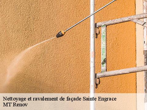 Nettoyage et ravalement de façade sainte-engrace-64560 MT Renov