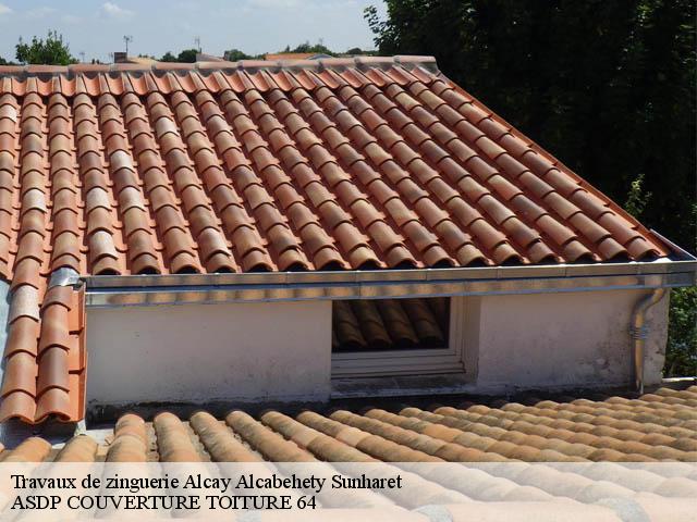 Travaux de zinguerie  alcay-alcabehety-sunharet-64470 ASDP COUVERTURE TOITURE 64