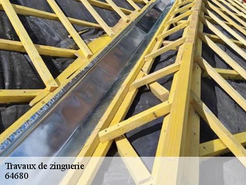 Travaux de zinguerie 64680