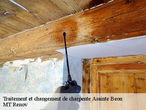 Traitement et changement de charpente  asainte-beon-64260 ASDP COUVERTURE TOITURE 64